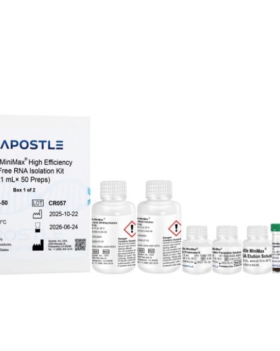 Apostle MiniMax High Efficiency cf-RNA Isolation Kit (1mL x 50 preps)